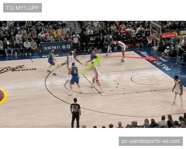 约基奇挡拆制造错位，较上季助攻与效率双提升